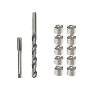 M5 x 0.8 Thread Repair Kit Stainless Steel Helical Insert Helicoil + Drill + Tap