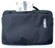 Thule Subterra MacBook Attaché 15" Black Storage Travel Bag with Shoulder Strap