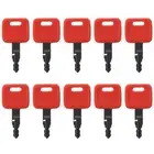 10Pcs Red Key Excavator Key for Hitachi Key For Excavator