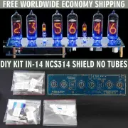 KIT Nixie Tubes Clock IN-14 Arduino Shield NCS314 [NO TUBES] FREE SHIPPING