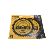 Dewalt Saw Blade 24T And 40T Double Packs 7 1/4 Carbide LOT OF 9 NEW