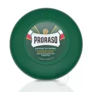 PRORASO Shaving Soap Green/Refreshing Menthol & Eucalyptus 150ml pot jar bowl
