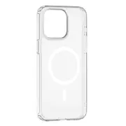 For Iphone 15 Zga Magsafe Clear Pc Hybrid Tpu Phone Case Transparent