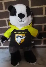 Build a Bear Harry Potter Hufflepuff Badger 17" Plush-Hufflepuff Lined Hoodie