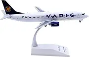 Pre-Built Model Aircraft 18CM 1/200 Large Scale Display Model Airplane for Embraer B737-400 PP-VTN Static Finished Aircraft Miniature Airplane Model