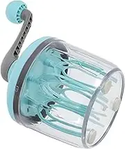 PRETYZOOM Hand Push Egg Whisk Capacity Manual Egg Stirrer with Speed Mixer for Whipping Cream and Milkshakes Kitchen