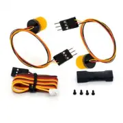 JDM 1/14 Cab Roof Rotating LED Lights Lamp for DIY Hydraulic RC Excavator Loader