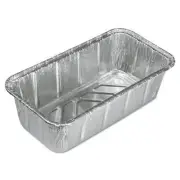 Handi-Foil 2 lb. Aluminum Loaf/Bread Pan 500PK -Disposable Baking Tin Containers