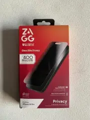 ZAGG Apple iPhone 16 Pro Glass Elite Privacy Screen Protector