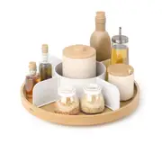 Umbra Bellwood Lazy Susan Turntable Spice Rack Organizer for Kitchen Countertop