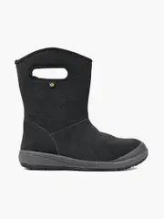Bogs Boots Charlie Mid Women's Gumboot/Ugg Boot BLK MULTI Size US 10/EU 41