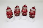 New Santa Mini Figurine 4 Pack