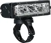 Bike Headlight - Aluminum Alloy Bike Front Light | Waterproof Lights for Bike, 4 Lighting Modes, 1000 Lumens Rechargeable Headlamp for Mountain Biking Urban Commuting