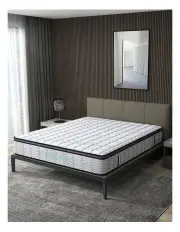 [Ergopedic] Mattress 5 Zone Spring Mattress in White