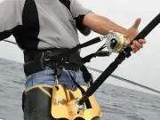 Jaws Ultimate Fighting Belt Harness with Plate combo for Big game fishing size M
