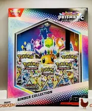 In HAND Binder Collection SV8.5 Prismatic Evolutions Pokemon…volume Pricing!!!!
