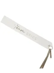 Team Bride Silver 6 Pack Hens Party Sashes
