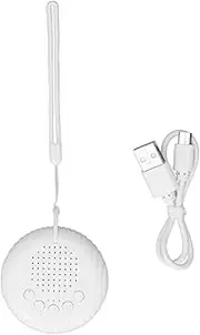 Portable Baby White Noise Sound Machine with Lullaby Music for Soothing Sleep, Relieve Anxiety and Promote Healthy Growth, Built in Night Light and Automatic Noise Detection