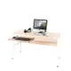 《DFhouse》巴菲特電腦辦公桌+1鍵盤+1抽屜(3色)