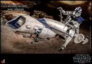 COMMANDER APPO & BARC SPEEDER~1/6 FIGURE SET~TMS076~HOT TOYS~MIBS