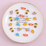 Set of 100 Mini Erasers (La marine) with Cute Design and Classic