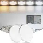 LED Flush Mount Ceiling Light Fixture, 24W 12Inch 3000K/3500K/4500K/5000K/650...