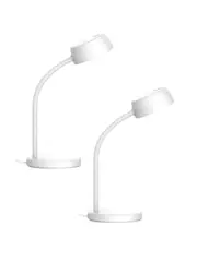 LEDlux Jasper 2 Pack Of LED Table Lamp in White