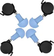 Mipcase 4 Pcs Swivel Casters for Pet Crates Easy Assembly Wheels Replacement for Pet Cages Kennels Convenient Mobility Versatile Setup and Furniture