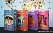 PICCOLINA x MUDPUPPY FOUR TRAILBLAZER PUZZLES -NIB- ROSA, AMELIA, FRIDE & MALALA
