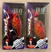 Qty 2 Duo Realis Apex Crank 66 Squared - Red Tiger - 2 5/8" Squarebill Crankbait