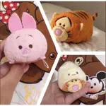 100%正版 日本東京迪士尼商店TSUM TSUM 滋姆滋姆S號 小熊維尼、小豬、跳跳虎(小雞版)玩偶沙包 娃娃