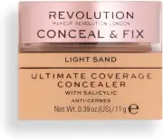 Revolution Conceal and Fix Ultimate Coverage Concealer Light Sand