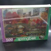 Springbok 500 Piece Jigsaw Puzzle Central Park Paradise, New Sealed