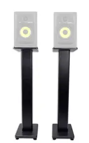 (2) Rockville 36” Studio Monitor Speaker Stands For KRK ROKIT 5 G3 Monitors