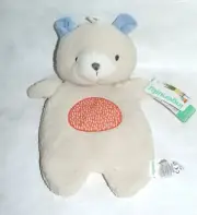 Ingenuity Nate Bear Bean Lovey Plush Security Blanket NWT