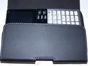1x Horizontal Black Pouch Case for HP PRIME with Belt Loop Clip - USA
