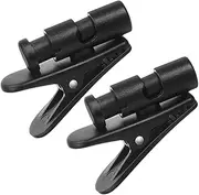 Toddmomy Microphone Cord Clip Headphone Wire Fastener 2pcs Organizers Cable Management for Earphones Headsets