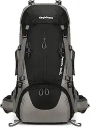 HongXingHai 70L Camping Hiking Backpack with Rain Cover Waterproof Backpacking Backpack for Hiking Treeking Climbing Outdoor