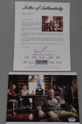 Breaking Bad x 5 Hand Signed 8"x10" Photo + PSA DNA LOA Cranston,Paul,Gunn,Mi