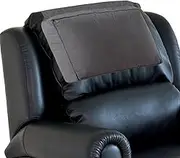 HOMBYS Recliner Headrest Pillow Extra Large & Thick, Adjustable Neck Pillow Soft and Supportive Pillow with Hook and Loop, Design for Recliner Sofa Armchair, Machine Washable