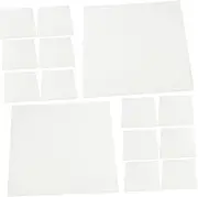 WOONEKY Bird Cage Bedding Accessories 100pcs Parrot Cage Paper Liners Adaptable Size