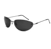 Wwxx Fashion Cool The Matrix Neo Style Polarized Sunglasses Ultralight Rimless Men Driving Brand Design Sun Glasses Ocul XH