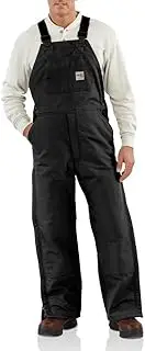 Carhartt Men's Flame Resistant Duck Bib Lined Overall