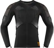 Icon Field Armor Compression Protector Shirt, black, Size XL for Men