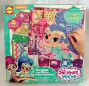 Nickelodeon Shimmer and Shine Sparkle Mosaics Kids Craft Kit By Alex NEW