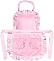 [MYSMFY] Aprons For Women Apron Home Kitchen Princess Apron Professional for Cooking Kitchen Birthday Gifts for Women, Colorful