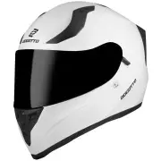 H128 Solid White Helmet