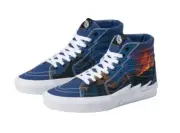 Vans SK8-Hi Bolt Big Reveal Classic Navy Shoes Size 9 Mens & 10.5 Women’s
