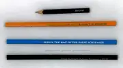 Lot 3 ea Vintage Great Northern Railway Pencils New Unused with Bonus Amtrak