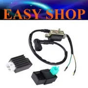 IGNITION COIL CDI REGULATOR 50cc 70cc 90cc 110cc 125cc PIT PRO DIRT TRAIL BIKE